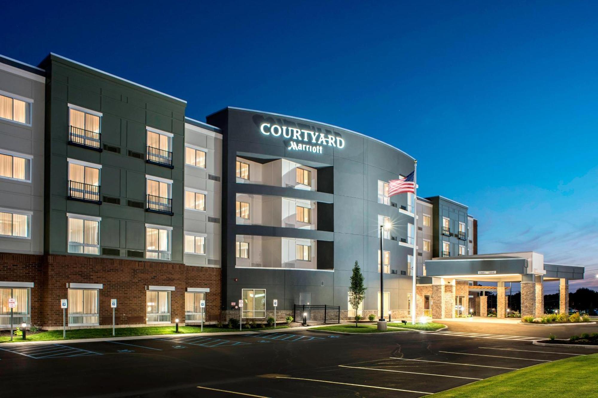 Courtyard By Marriott Albany Clifton Park Hotel Exterior foto