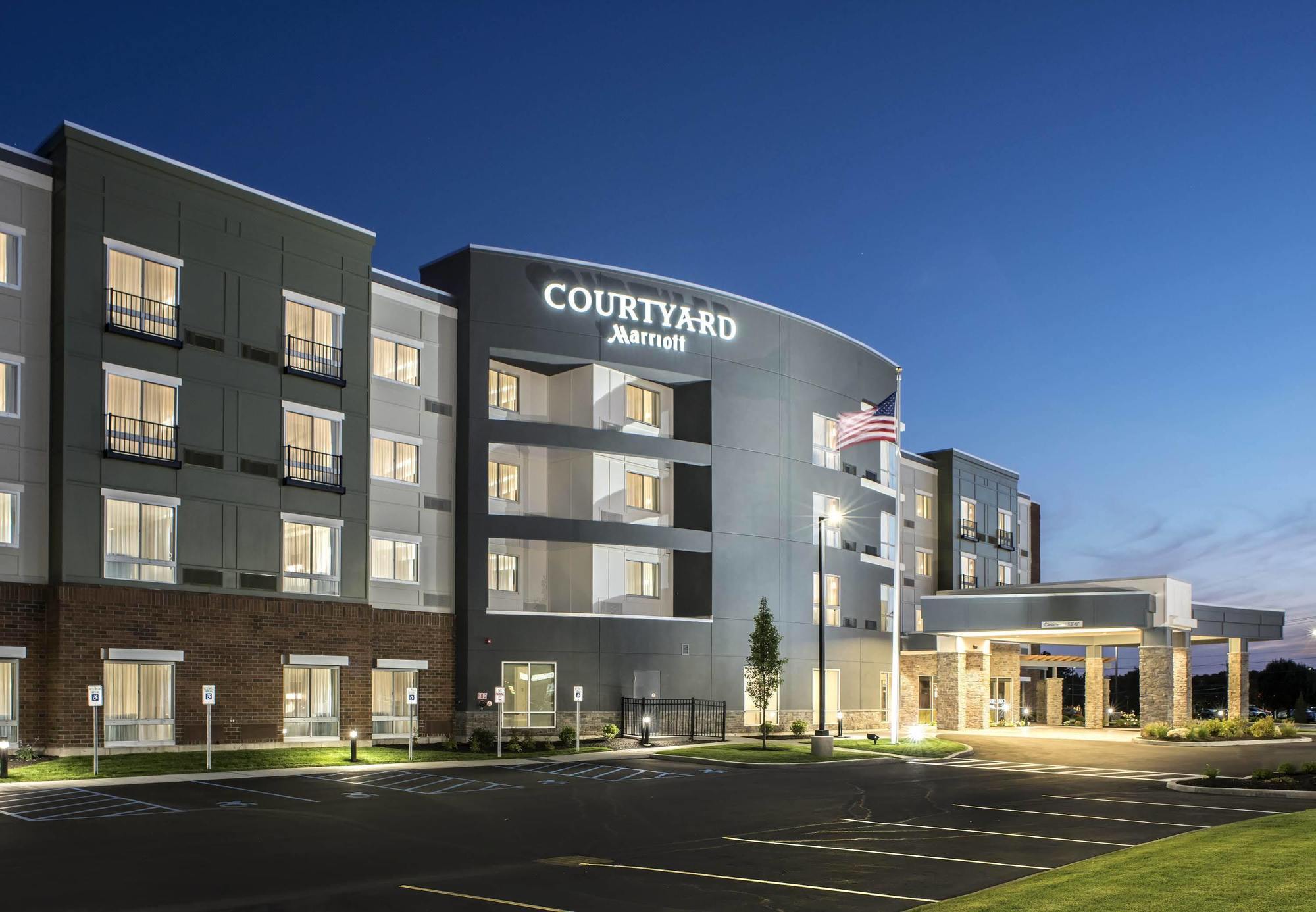 Courtyard By Marriott Albany Clifton Park Hotel Exterior foto